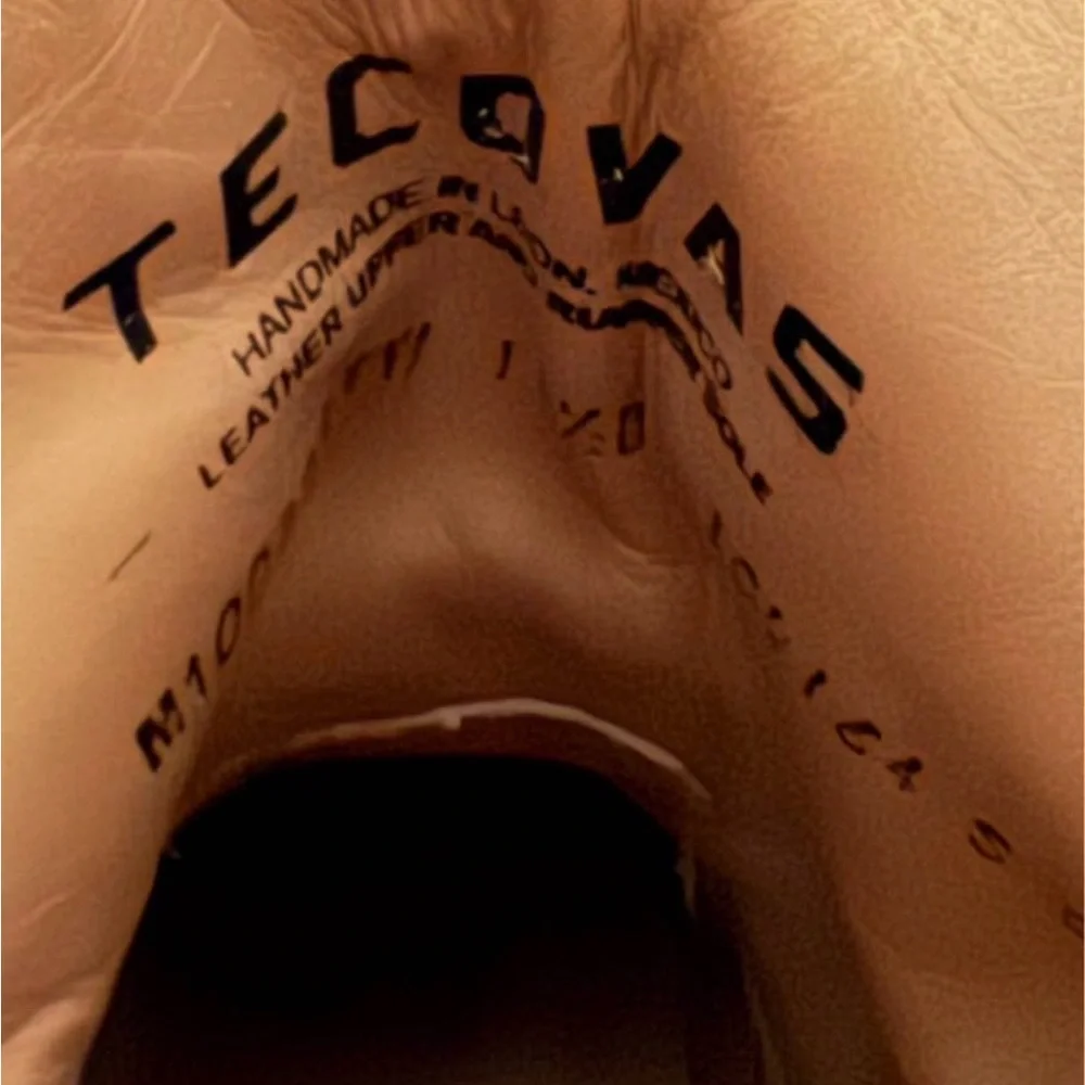Tecovas Tan Leather Cowboy Boots - Picture 3 of 4